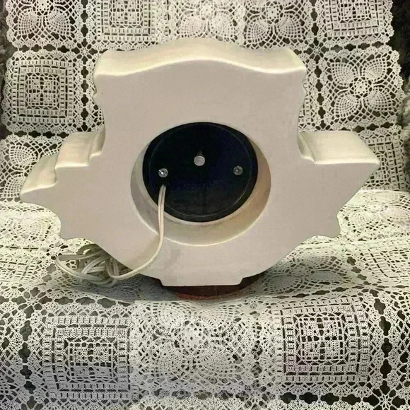 Antique Vintage Sessions Ceramic Table  Clock Oxford Metal Spinning
Clock - Picture 5 of 17